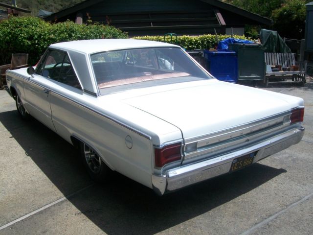 1967 white Plymouth Other Coupe
