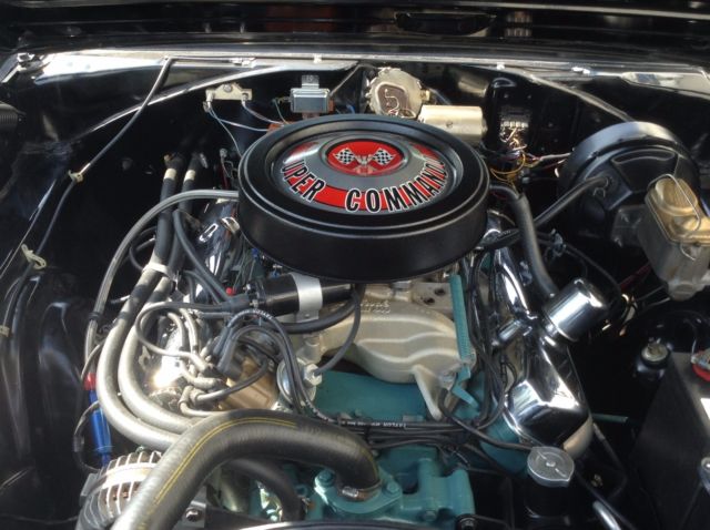 1967 Black Plymouth GTX Coupe