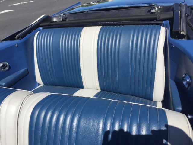 1967 Blue Plymouth Belvedere II Convertible