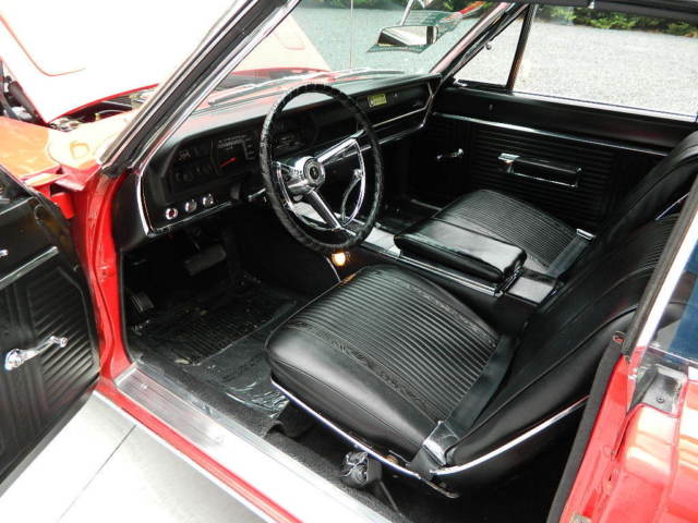 1967 Red Plymouth GTX Convertible