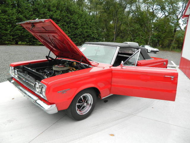 1967 Red Plymouth GTX Convertible