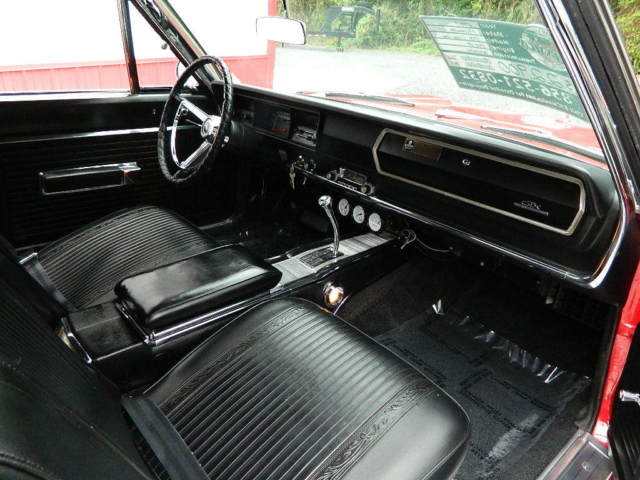 1967 Red Plymouth GTX Convertible