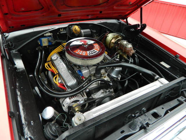 1967 Red Plymouth GTX Convertible