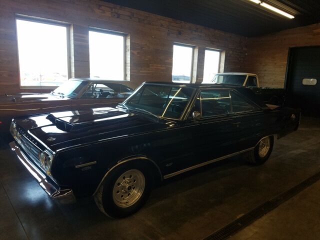 1967 Black Plymouth GTX