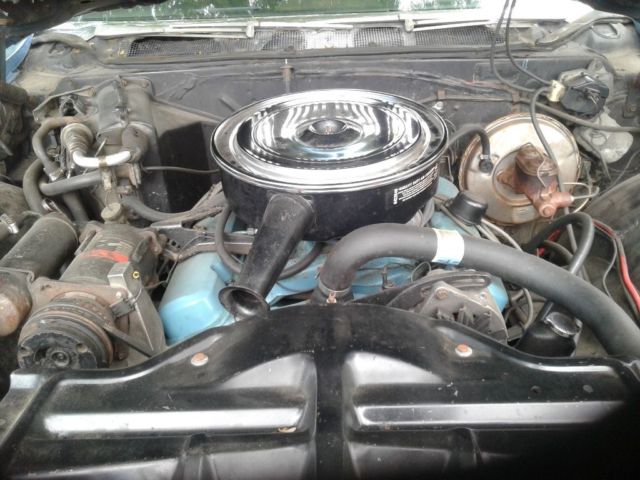 1967 Blue Pontiac Bonneville Convertible