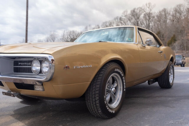1967 Gold Pontiac Firebird Coupe