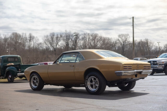 1967 Gold Pontiac Firebird Coupe