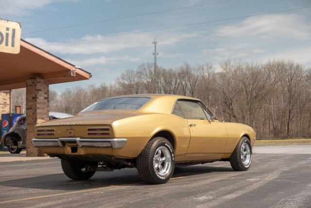 1967 Gold Pontiac Firebird Coupe