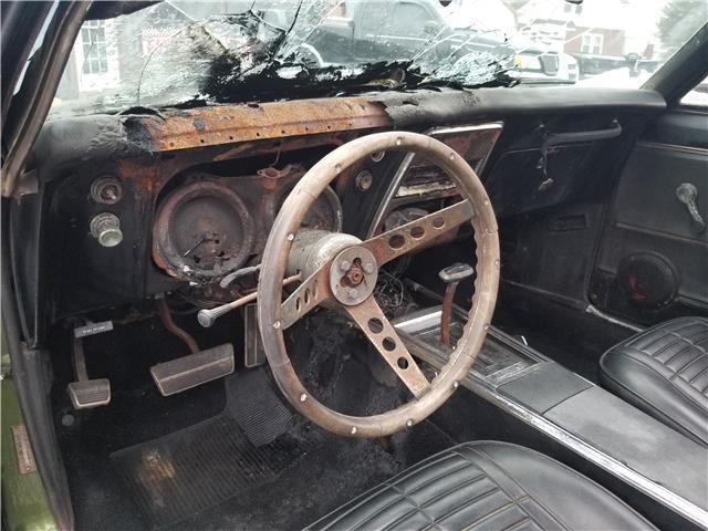 1967 Green Pontiac Firebird CONVERTIBLE