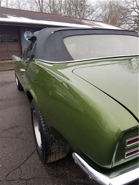 1967 Green Pontiac Firebird CONVERTIBLE