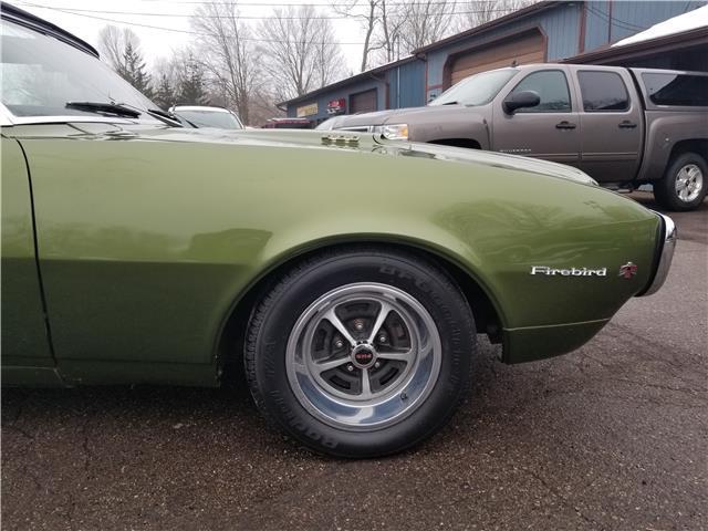 1967 Green Pontiac Firebird CONVERTIBLE