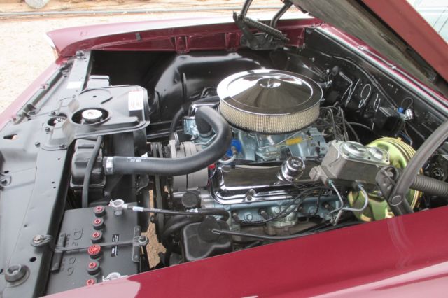 1967 Burgundy Pontiac GTO