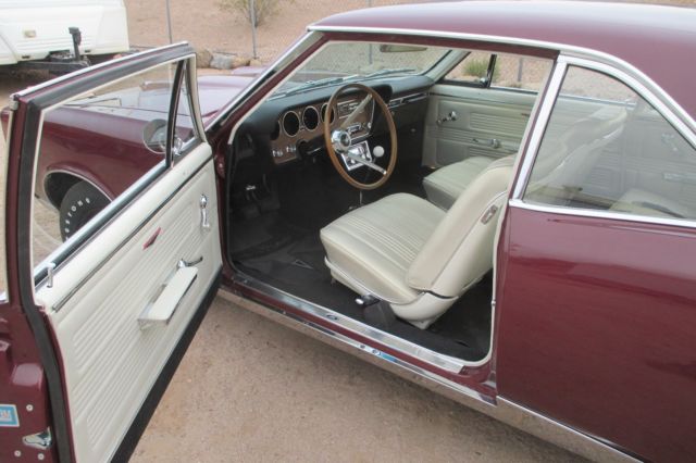 1967 Burgundy Pontiac GTO