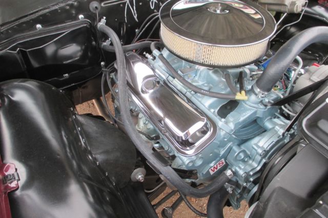 1967 Burgundy Pontiac GTO