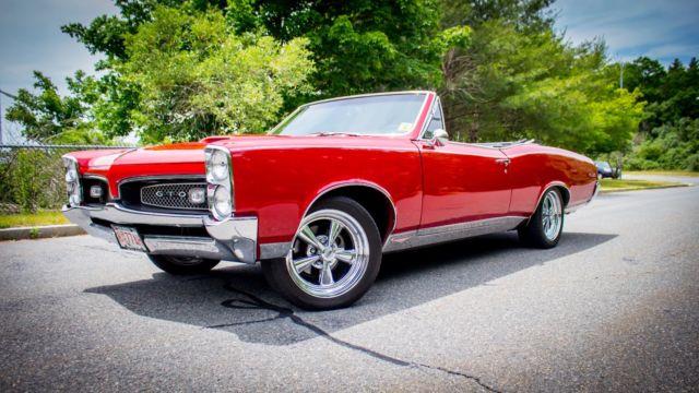 1967 Red Pontiac GTO
