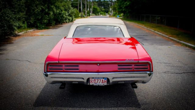 1967 Red Pontiac GTO