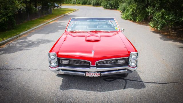 1967 Red Pontiac GTO