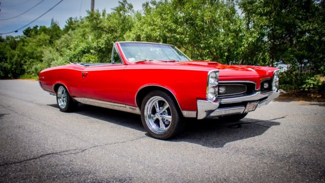 1967 Red Pontiac GTO