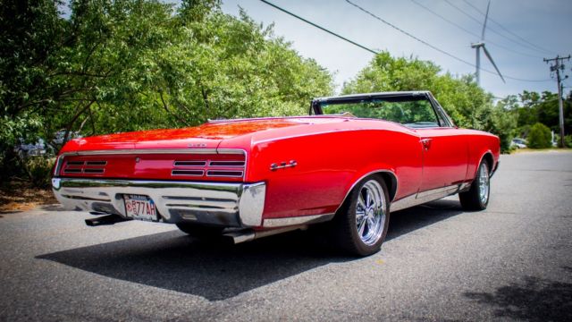 1967 Red Pontiac GTO