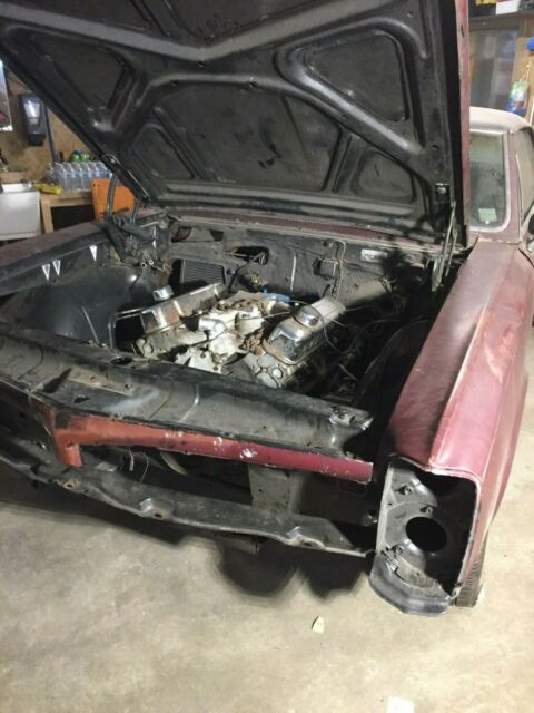 1967 Burgundy Pontiac GTO 2 Door Hardtop