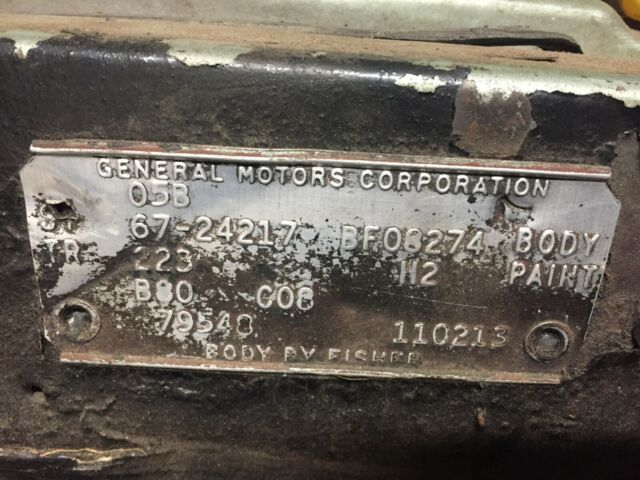 1967 Burgundy Pontiac GTO 2 Door Hardtop