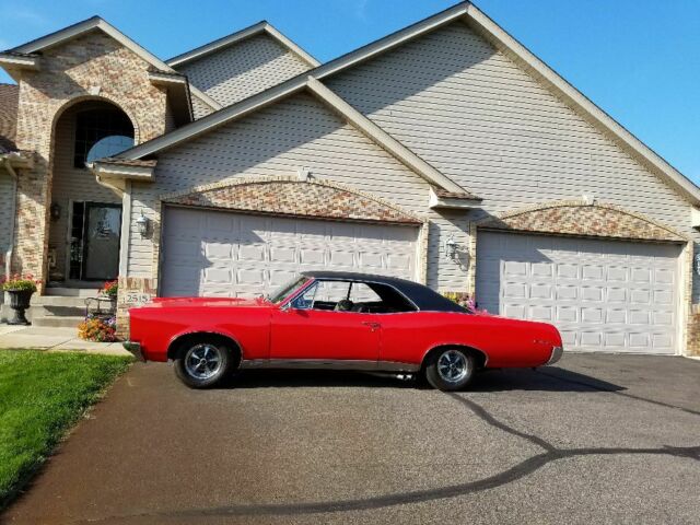 1967 Red Pontiac GTO Coupe