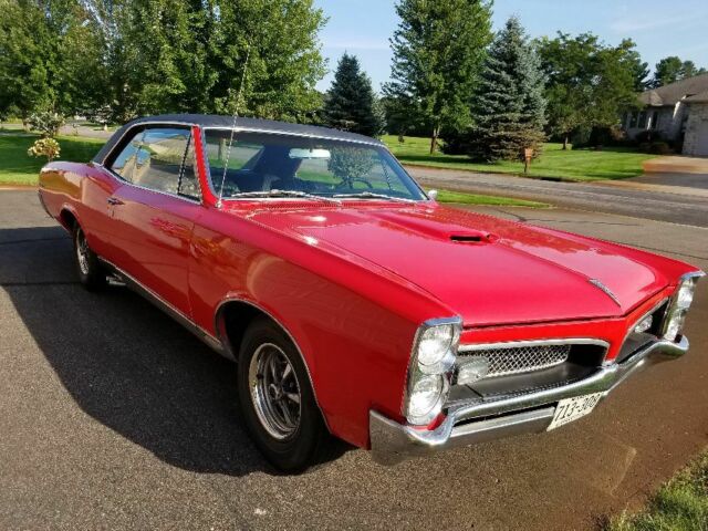 1967 Red Pontiac GTO Coupe