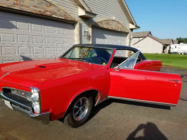 1967 Red Pontiac GTO Coupe