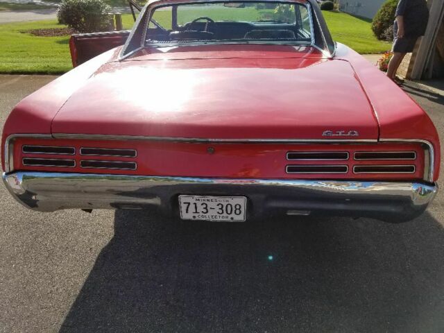 1967 Red Pontiac GTO Coupe