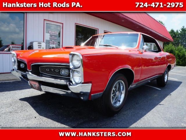 1967 Red Pontiac GTO --