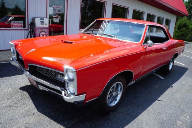 1967 Red Pontiac GTO --