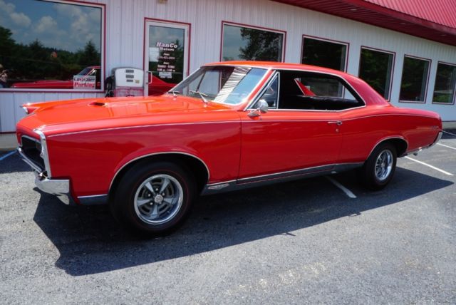 1967 Red Pontiac GTO --