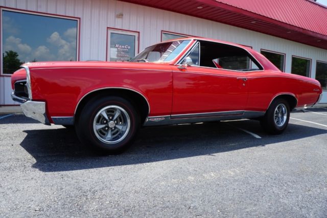 1967 Red Pontiac GTO --