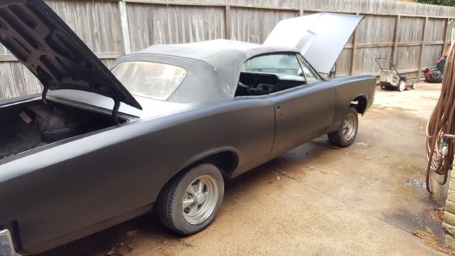 1967 Black Pontiac GTO Convertible