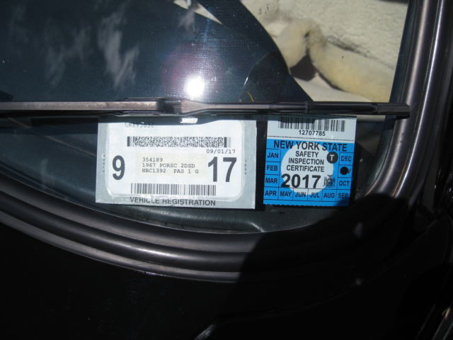 1967 black Porsche 912