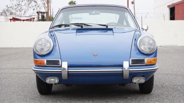 1967 Blue Porsche 911 Coupe