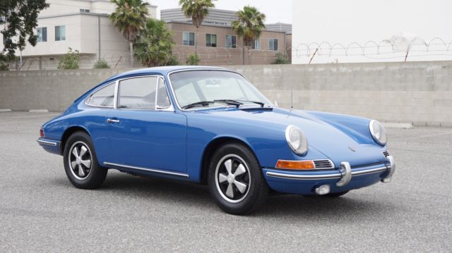1967 Blue Porsche 911 Coupe