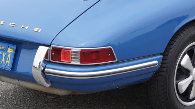 1967 Blue Porsche 911 Coupe