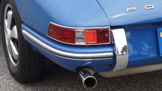 1967 Blue Porsche 911 Coupe