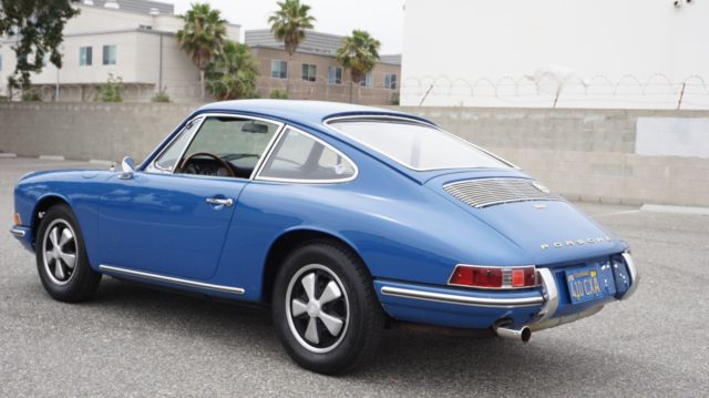 1967 Blue Porsche 911 Coupe