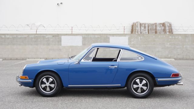 1967 Blue Porsche 911 Coupe