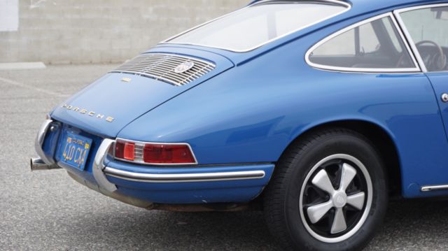 1967 Blue Porsche 911 Coupe