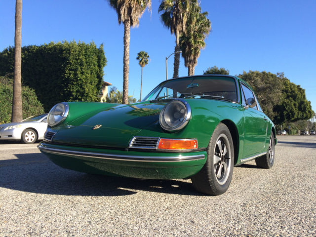 1967 Green Porsche 912 Coupe