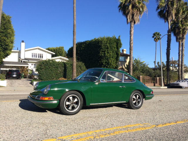 1967 Green Porsche 912 Coupe