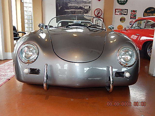 1967 Silver Porsche 356 Convertible