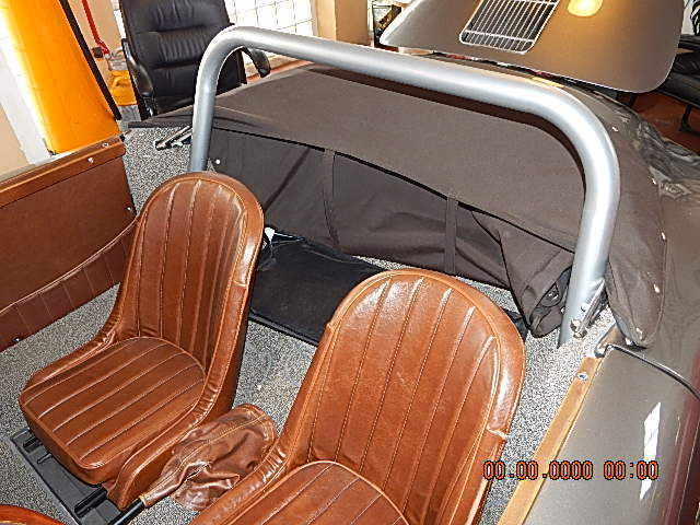 1967 Silver Porsche 356 Convertible