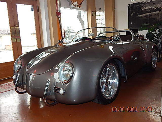 1967 Silver Porsche 356 Convertible