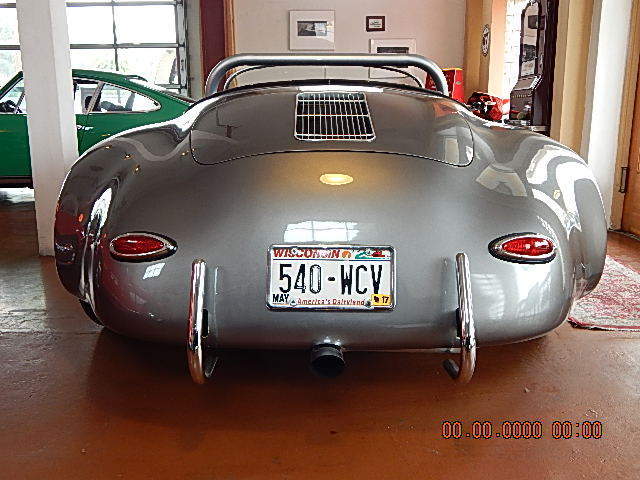 1967 Silver Porsche 356 Convertible