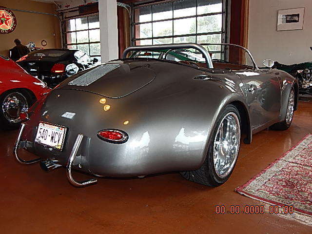 1967 Silver Porsche 356 Convertible