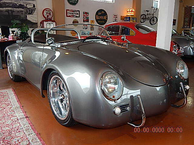 1967 Silver Porsche 356 Convertible